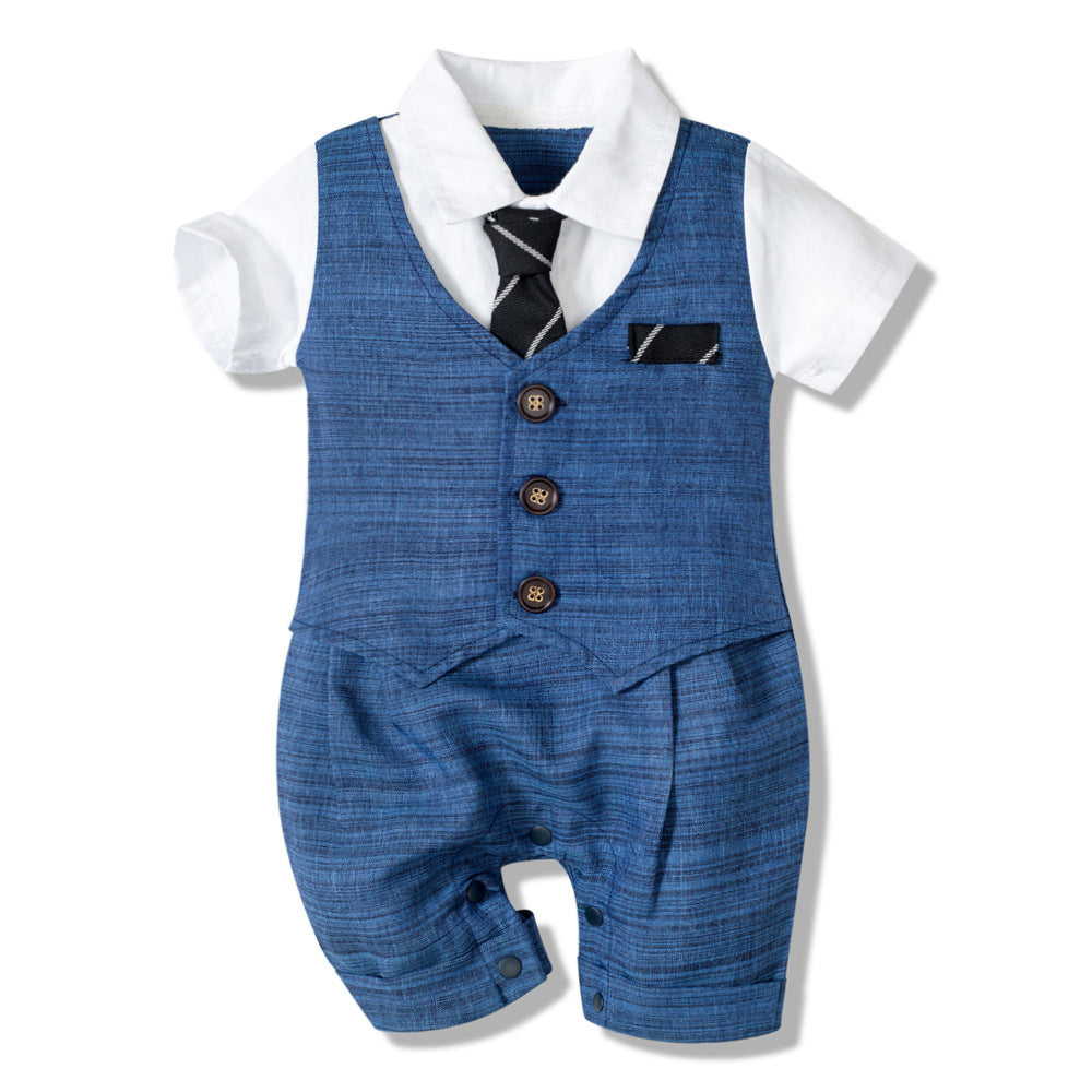 Baby Romper Style Male Onesies