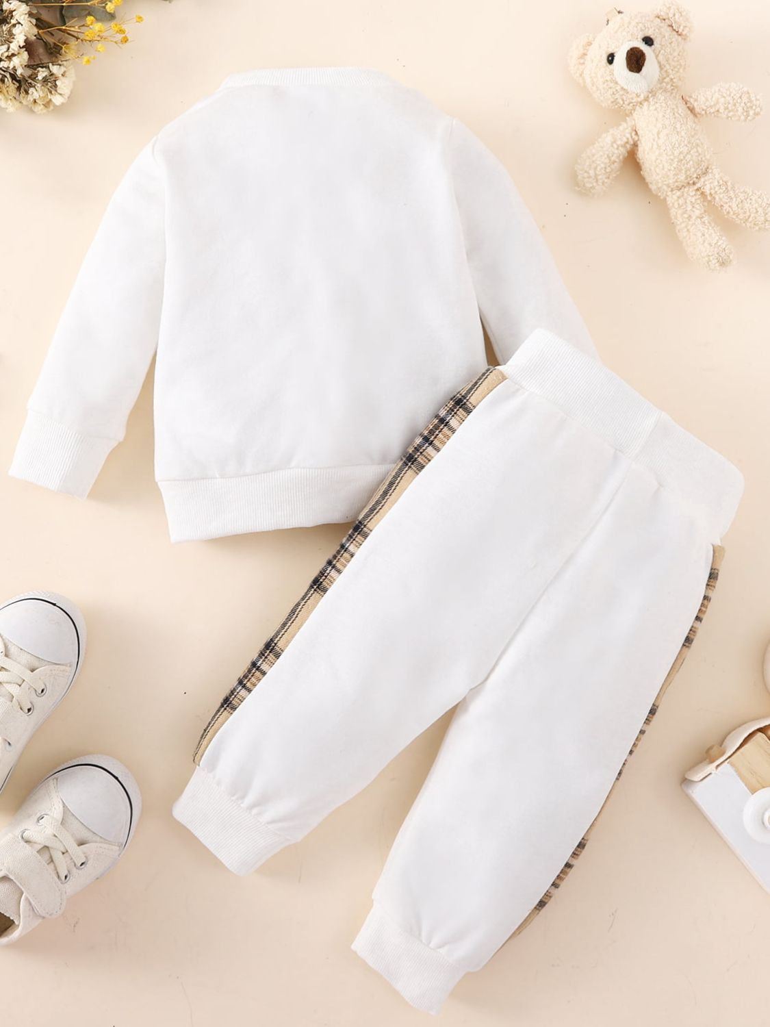 Baby Bear Graphic Sweatshirt and Joggers Set