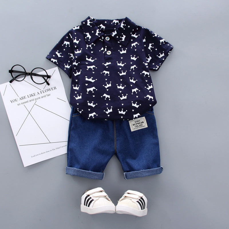 Children's Polo Shirt & Short Set