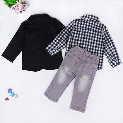 Children's Shop the Look - Jacket Shirt Jeans & Belt Set