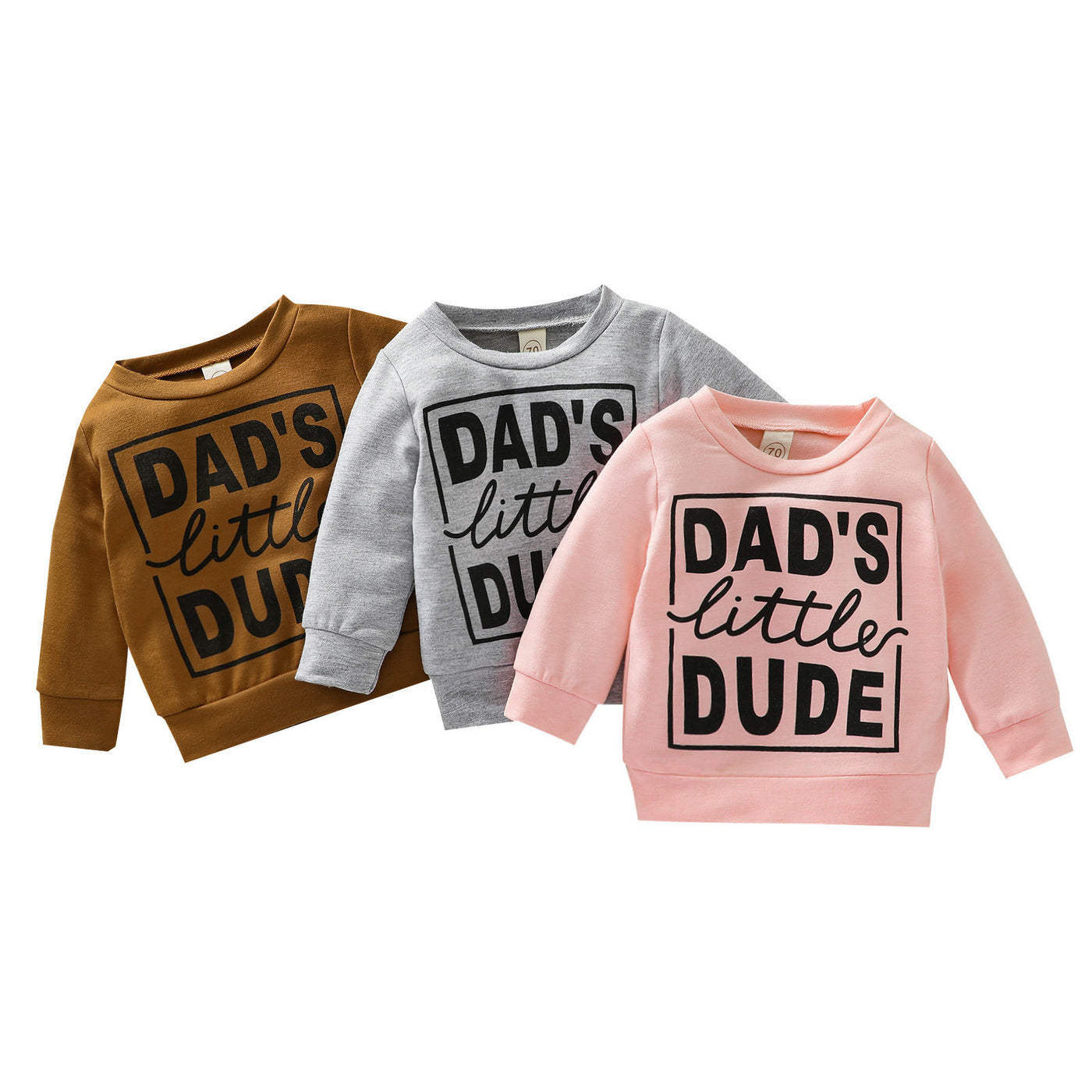 Boys Dads Little Dude Sweatshirt Top