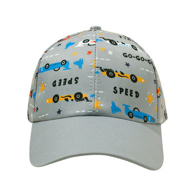 New Cartoon Print Adjustable Children's Baseball Cap Four Seasons Casual Baby Hat