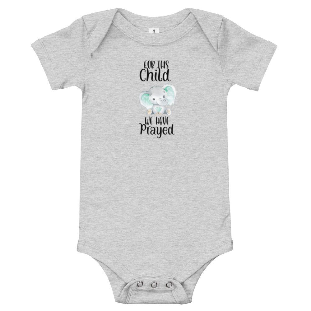 For this Child Onesie