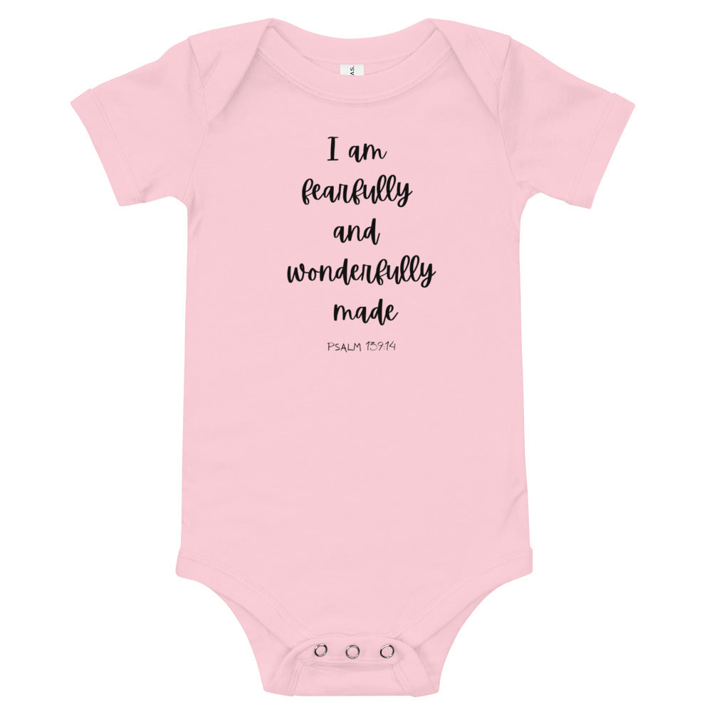 Fearfully & Wonderfully Made Onesie