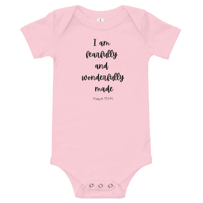 Fearfully & Wonderfully Made Onesie