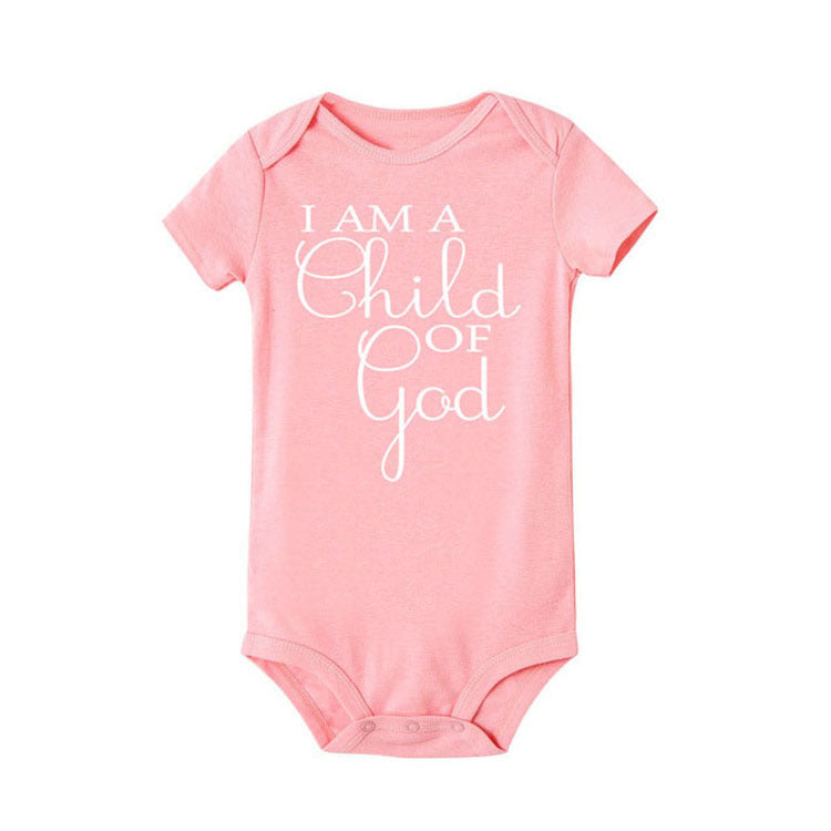 Baby Short Sleeve Casual Baby Bodysuit