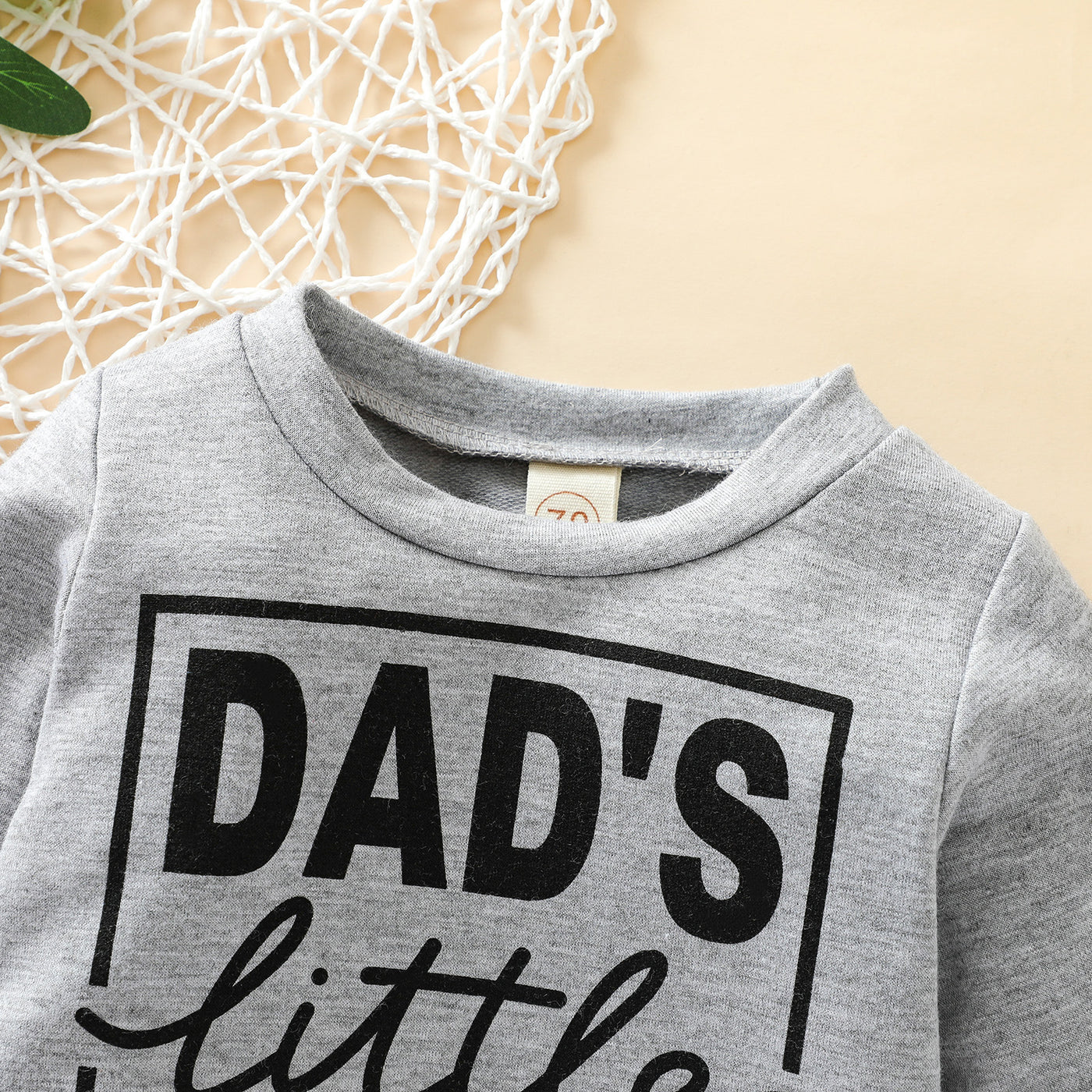 Boys Dads Little Dude Sweatshirt Top