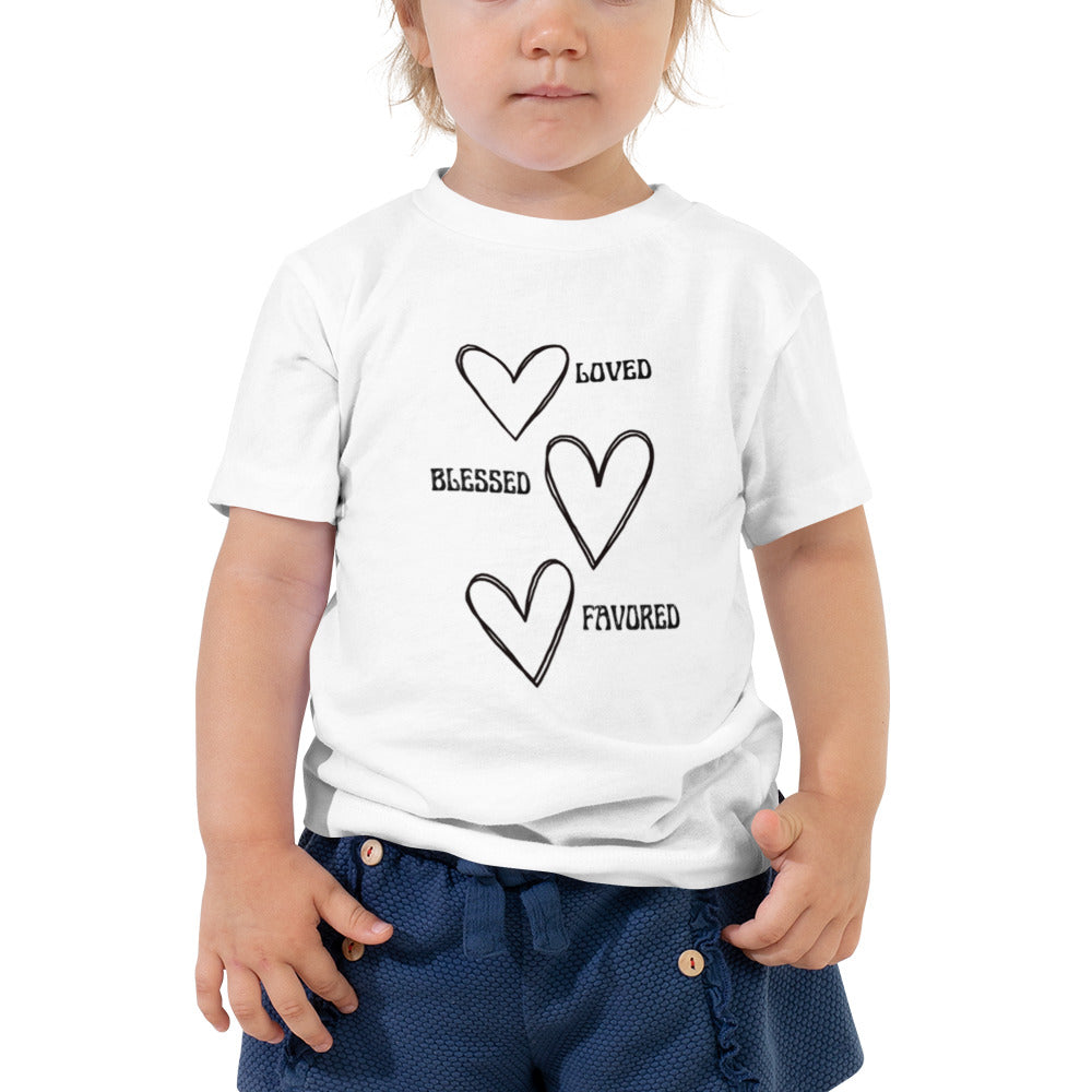 Love Blessed Favored Tee